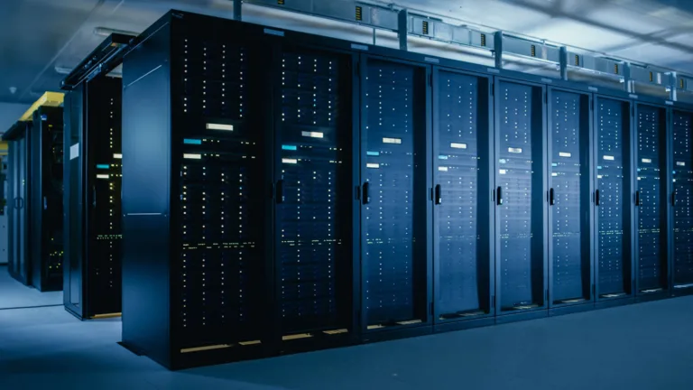what are servers - picture of a server room