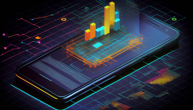 Arm market monopoly shown through rising bars on phone