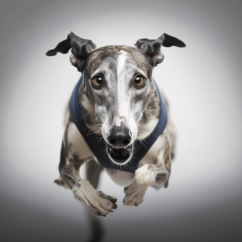 Midjourney greyhound 