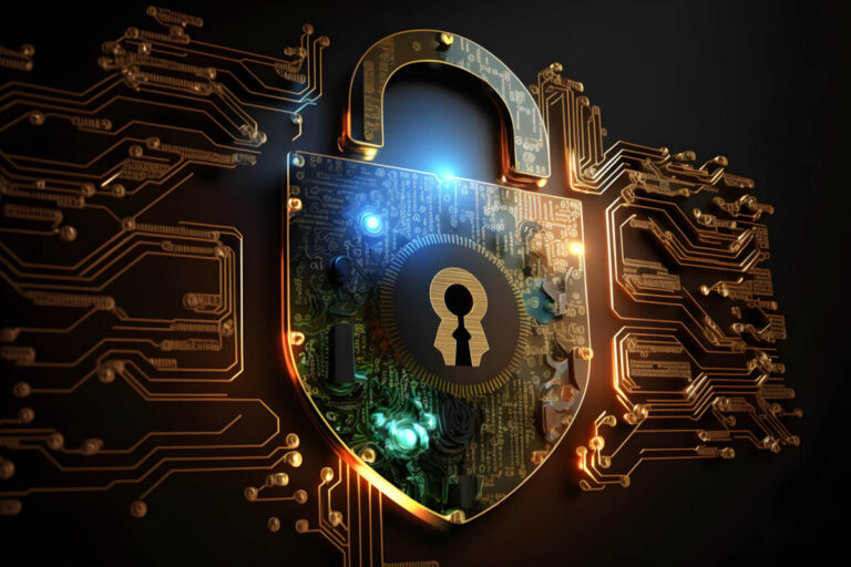 Lock to show business security
