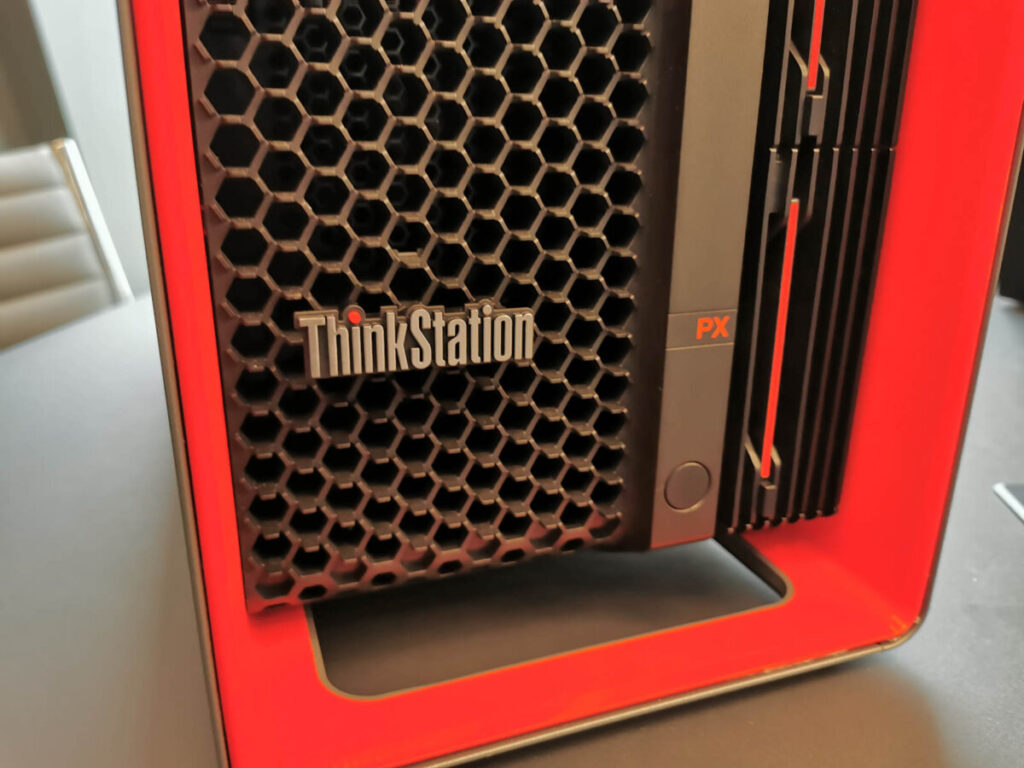Lenovo ThinkStation PX front