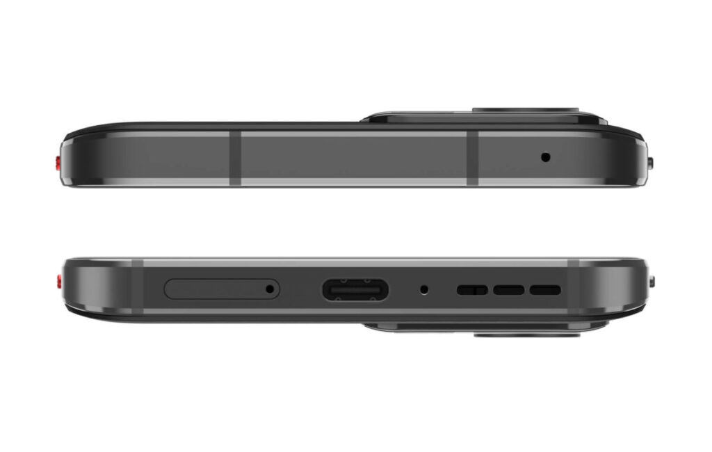 Motorola ThinkPhone top and bottom