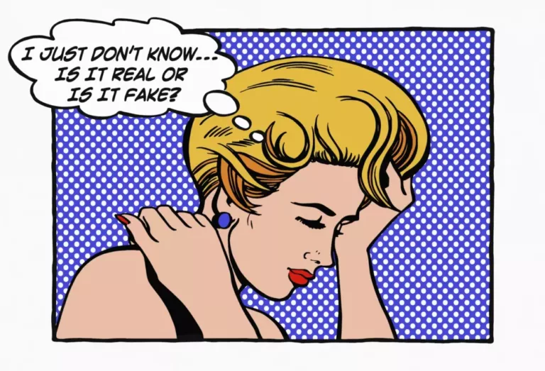 fighting fake news: women asking what is truth and lies