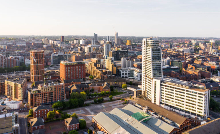 Leeds city skyline tech companies