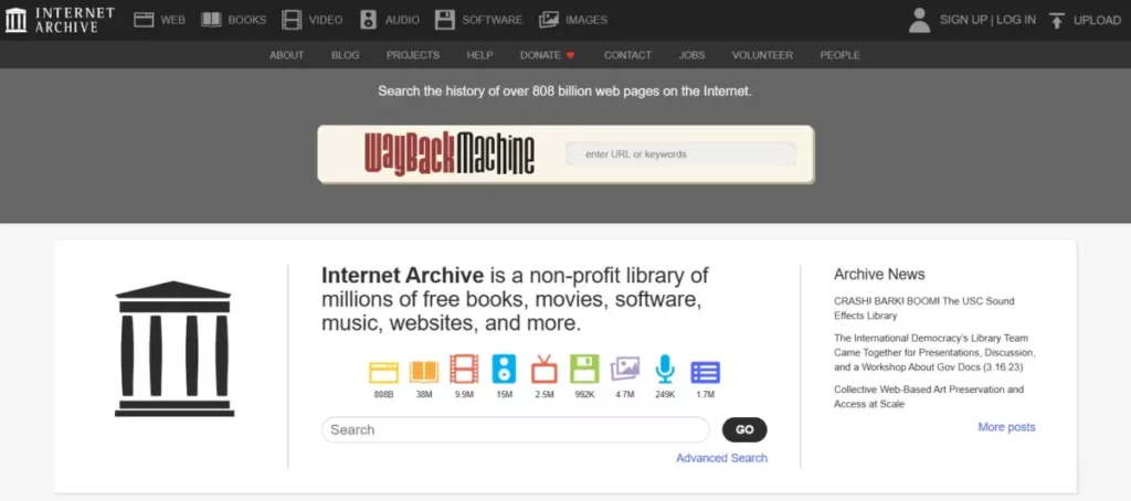 Wayback Machine