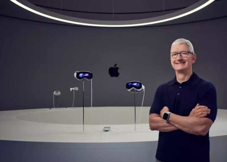 Tim Cook at WWDC 23 business announcements