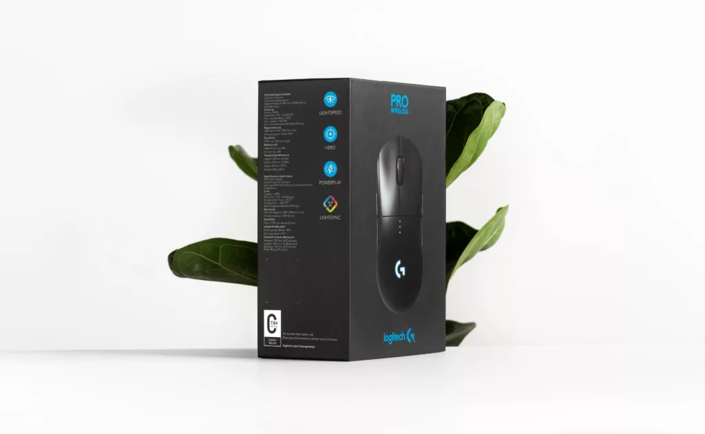 Logitech Green and Sustainable: Carbon Impact Label