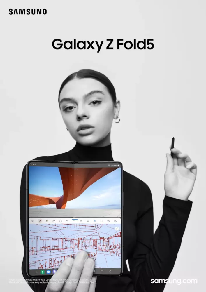 Samsung Z Fold5 for business