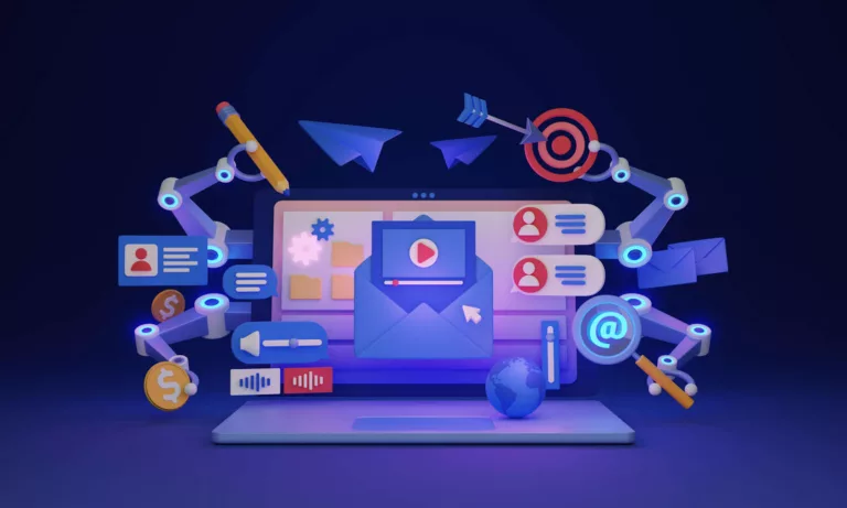 AI digital marketing tools illustrated