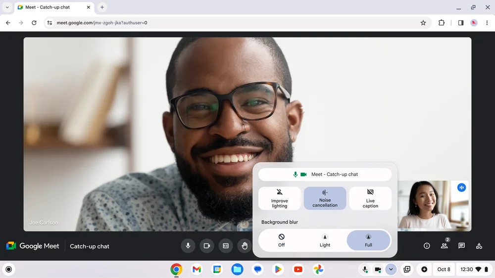 chromebook plus video calls