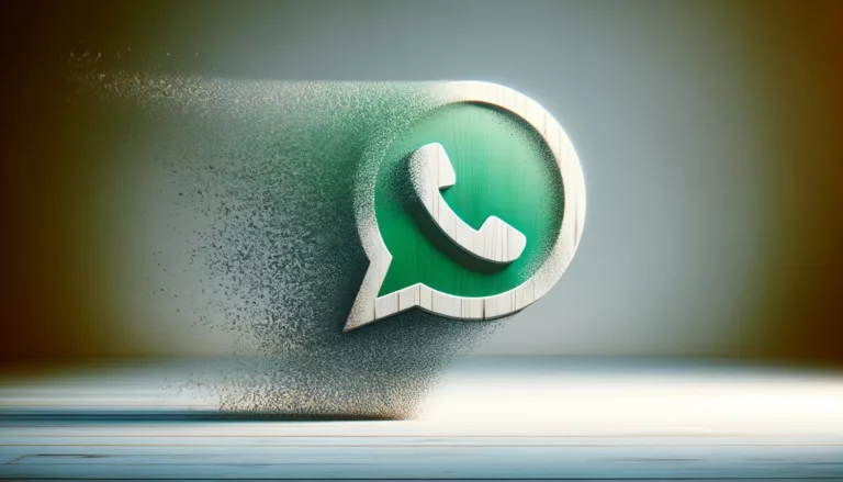 WhatsApp messages disappear