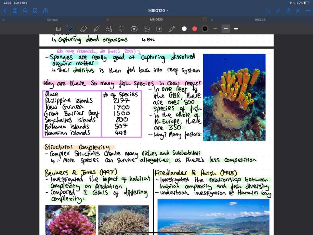 Example of University Notes