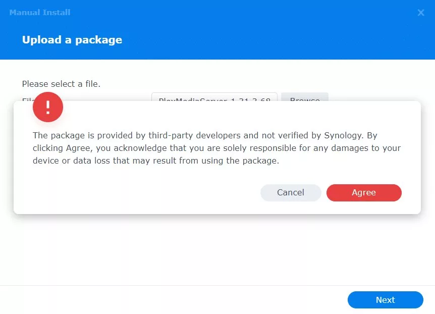Not-verified-warning-Package-Manager