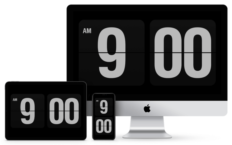 How do you show seconds on the Mac clock?