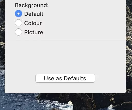 Set as default