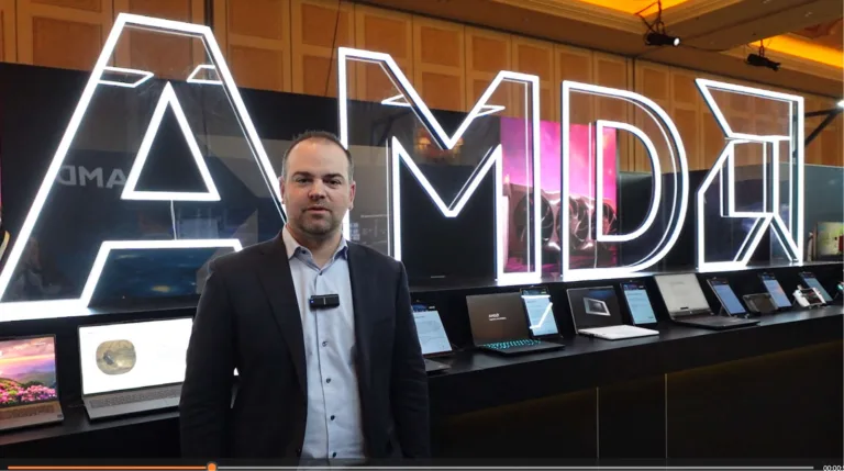 AMD AI PCs business - Matt Unangst at CES 2024