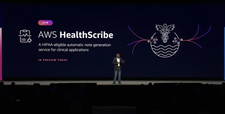 HealthScribe is part of how AWS plans to close the GenAI gap to its competitors