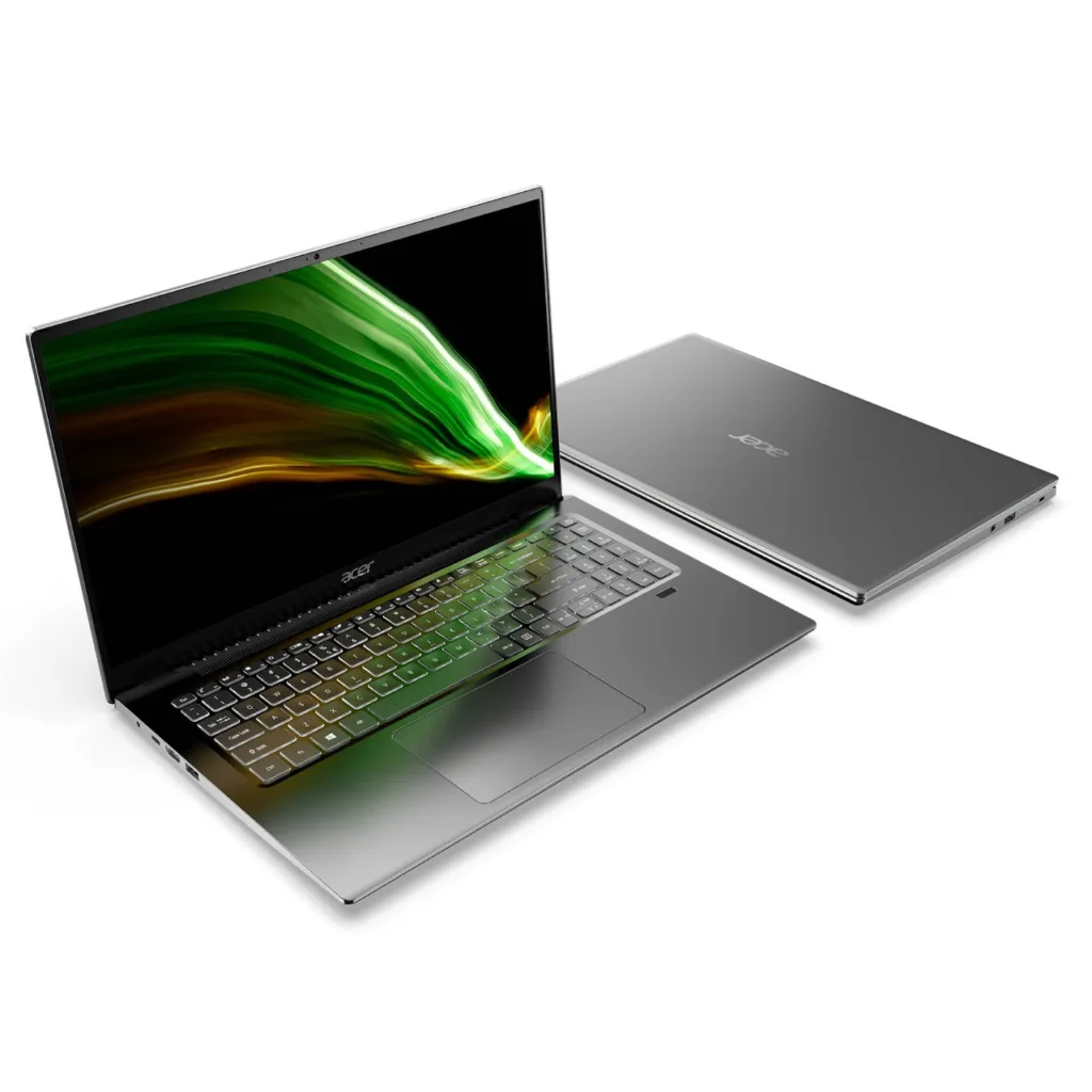 Acer Swift X SFX16-52G Top