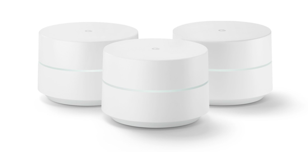 What does the coloured light on my Google Wifi mean?