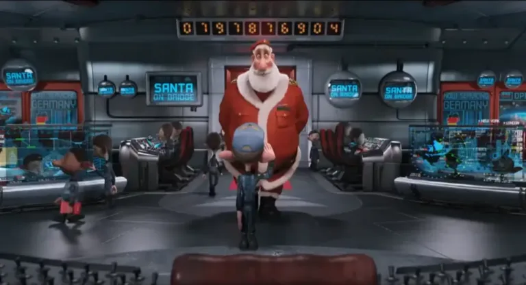Santa meets Succession