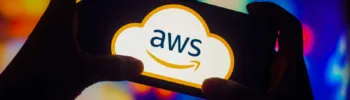 AWS Marketplace third party services shown by phone with AWS logo