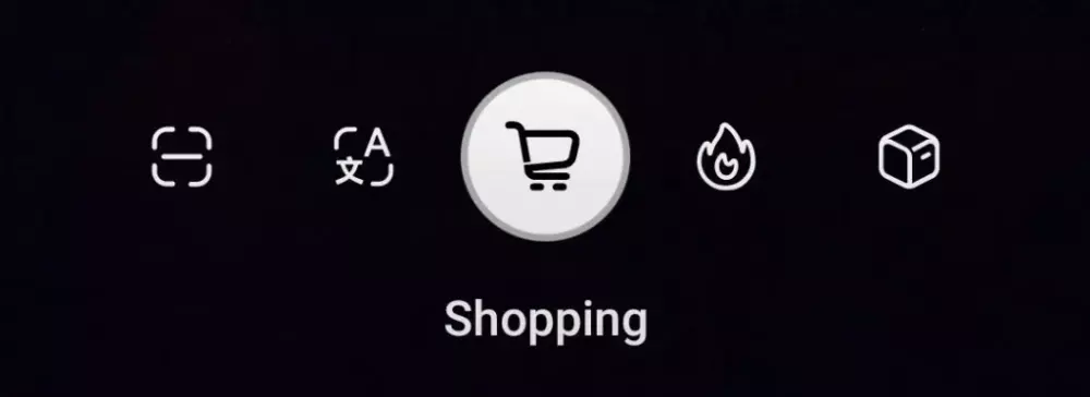 shopping AI Lens on Huawei phones