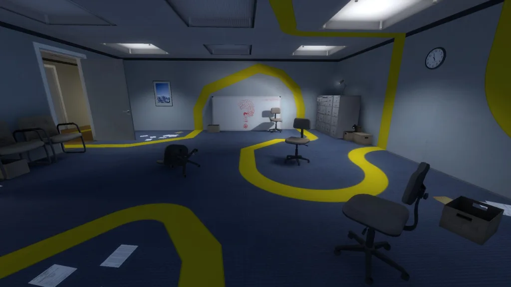 Example of walking simulator, The Stanley Parable's "Confusion Ending"