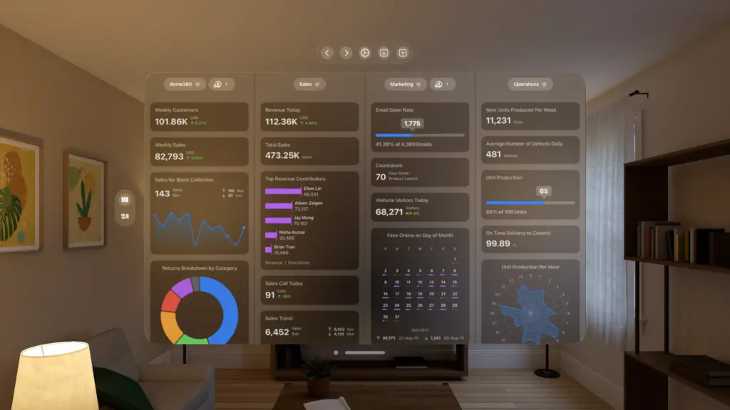 spatial computing headsets for business - showing Numerics