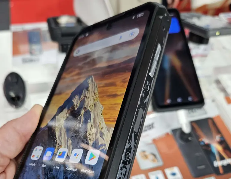 Energizer Hard Case P28K review - photo from the MWC Barcelona 2024 showfloor