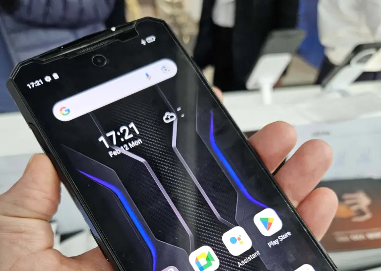 Doogee DK10 review in hand at MWC 2024