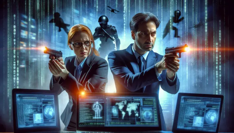 X-Force report - showing X-Files style fight against cyberattacks