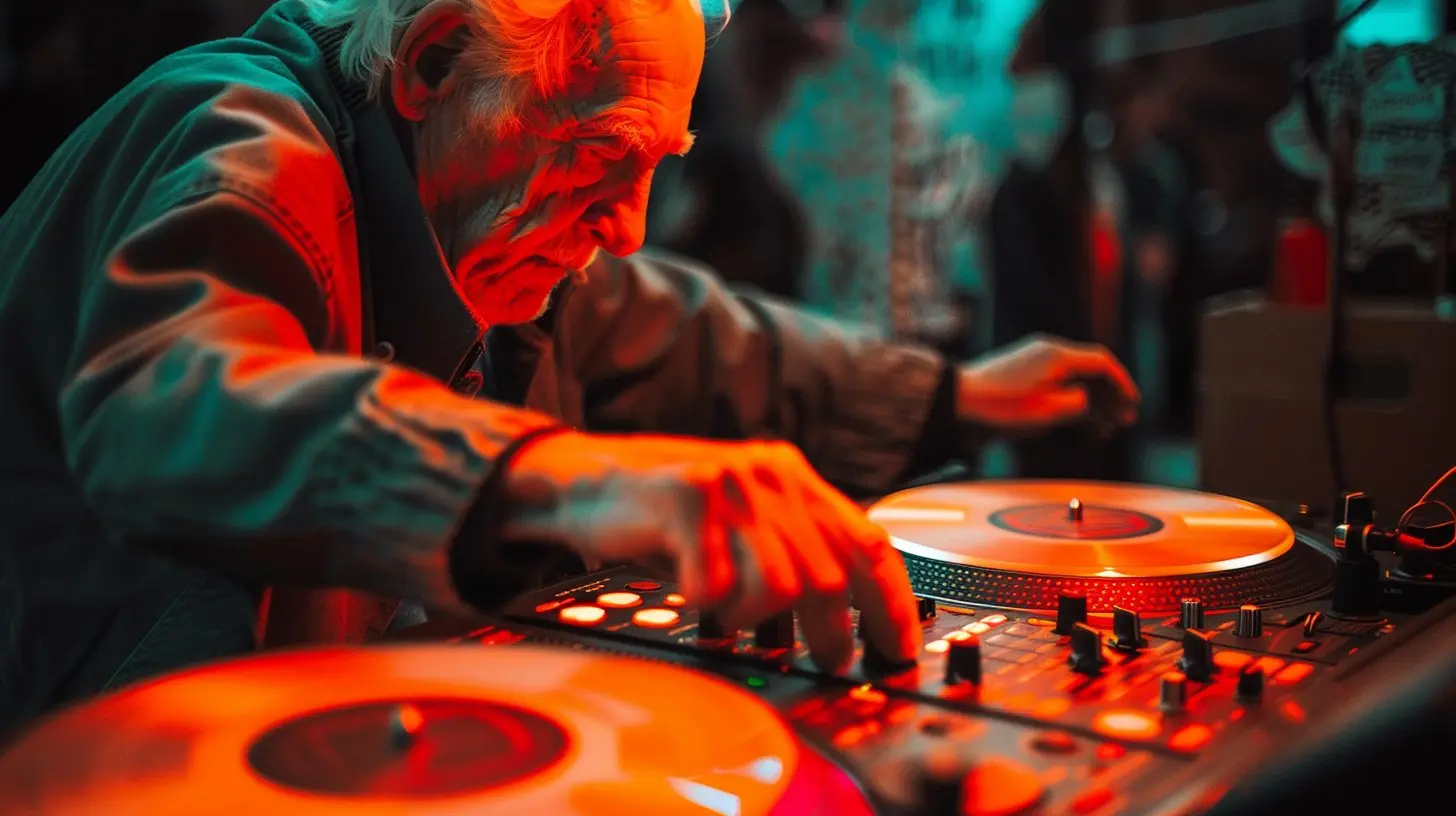 Pensioner spinning discs
