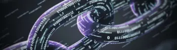 fragmented cybersecurity shown by digital locks