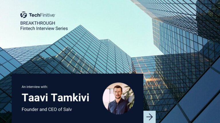 Taavi Tamkivi, Founder and CEO of Salv