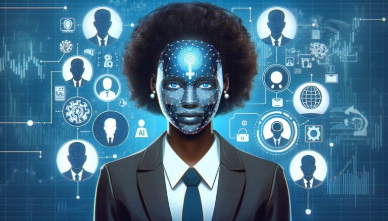 microsoft generative ai staff - person enhanced by ai in suit