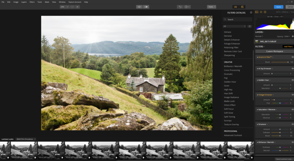 Luminar-filters