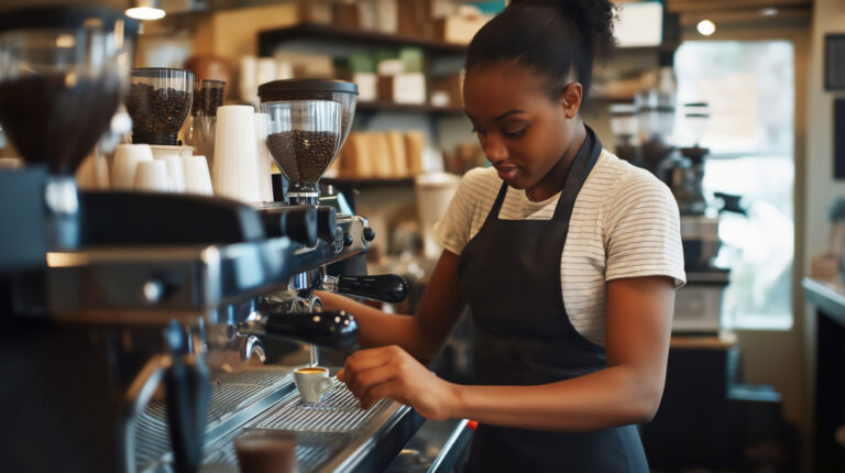 Blue Yonder ransomware attack shown by Starbucks barista working