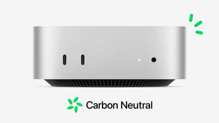 The all new, carbon neutral Mac Mini