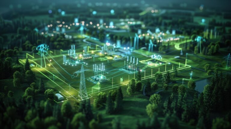 AWS data centres energy efficiency shown by digital twin of electricity grid