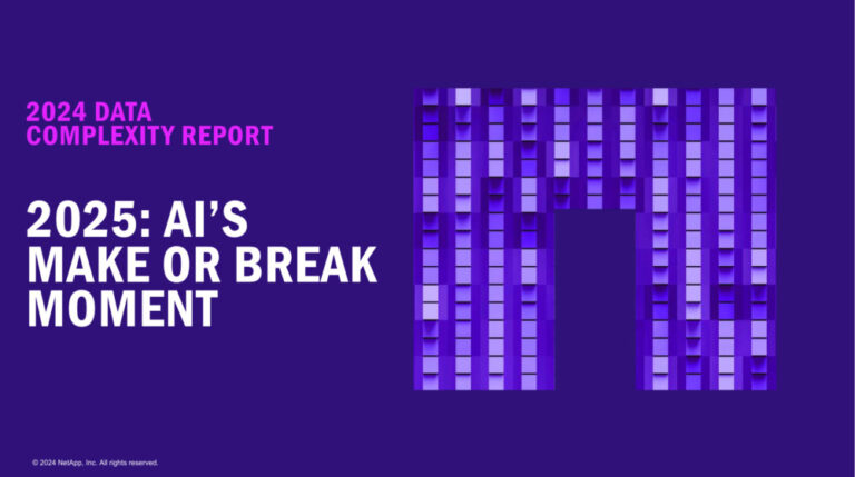 NetApp AI 2025 report front cover