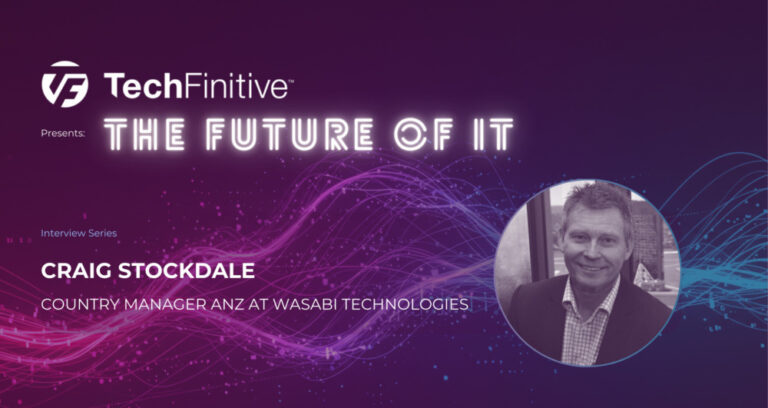 Craig Stockdale, Country Manager, ANZ at Wasabi Technologies