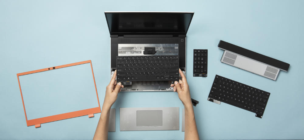 Replacing the keyboard on the Framework Laptop 16