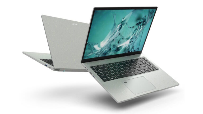 Trump chip tariffs illustrated by Acer Aspire Vero 16