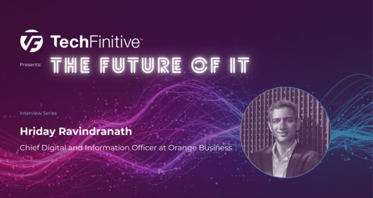 Hriday Ravindranath, Chief Digital and Information Officer at Orange Business