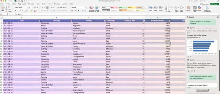 Excel for Mac