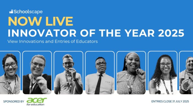acer africa schoolscape banner calling for innovator of the year