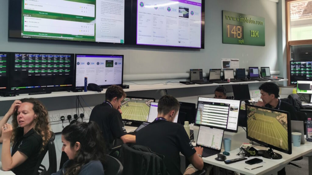 Room 59, Match Insights, IBM, at Wimbledon 2025