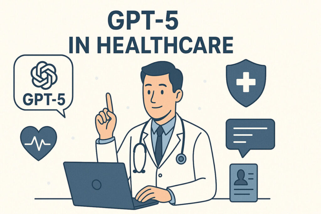 GPT-5 in healthcare graphic