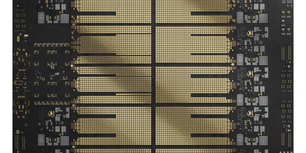 Close-up of IBM Telum II processor (image: IBM)