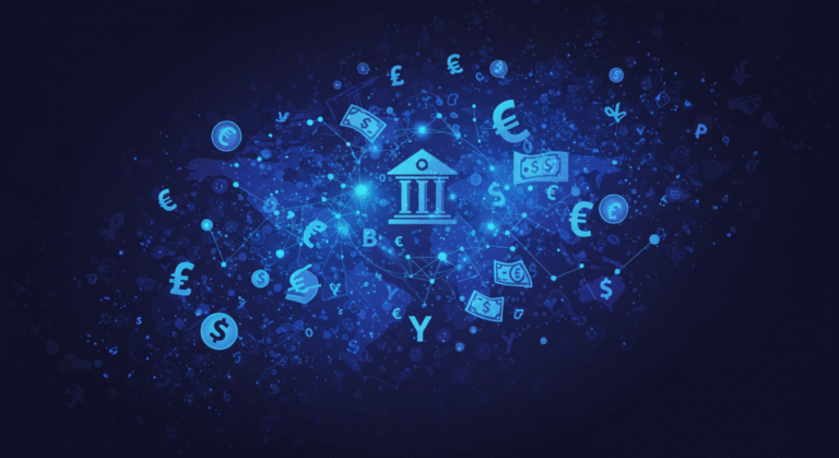 future of finance - abstract image